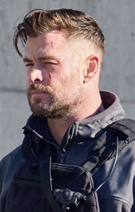 Chris hemsworth extraction 2 haircut - Chris Hemsworth in "Extraction 2." Jason Boland/Netflix. Chris Hemsworth has a unique way of staying safe during a scene in "Extraction 2." During a 21-minute single-shot action sequence, Hemsworth's character hides behind a ladder to avoid being shot. One viewer spotted it and it's led to lots of comments online.